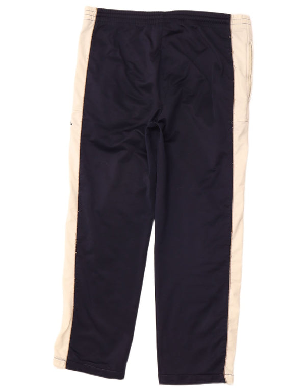 Pantaloni da tuta da uomo KAPPA grandi in poliestere color block blu navy