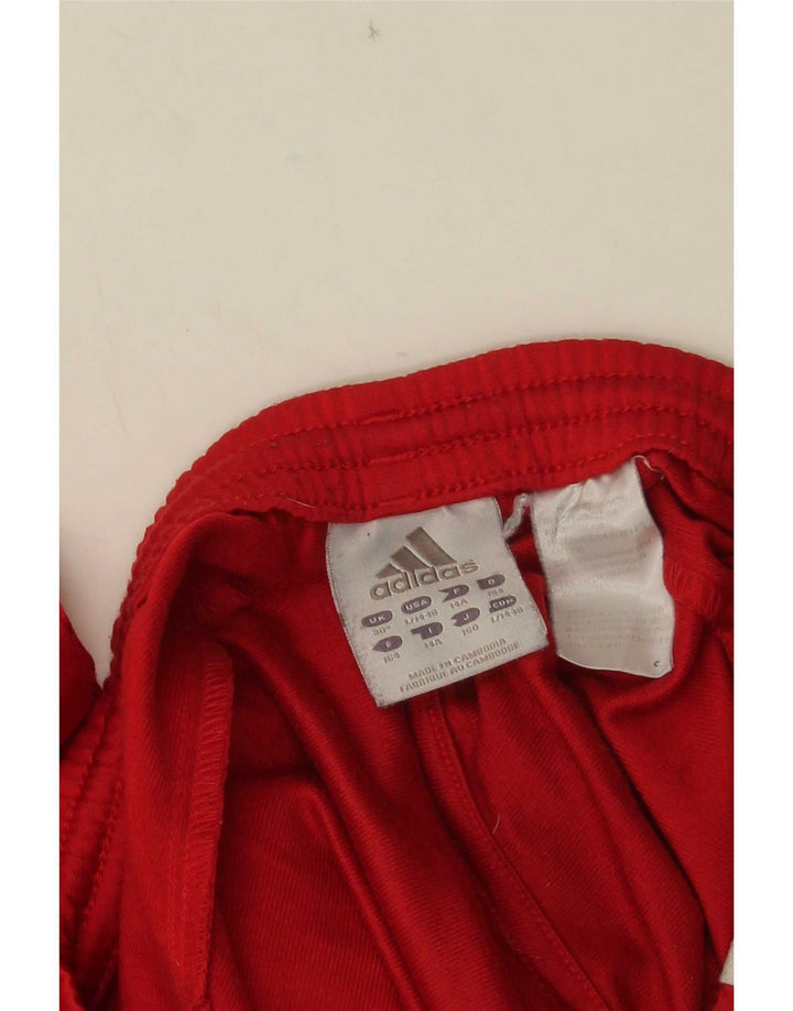 Pantaloni della tuta da ragazzo Adidas 13-14 anni Rossi