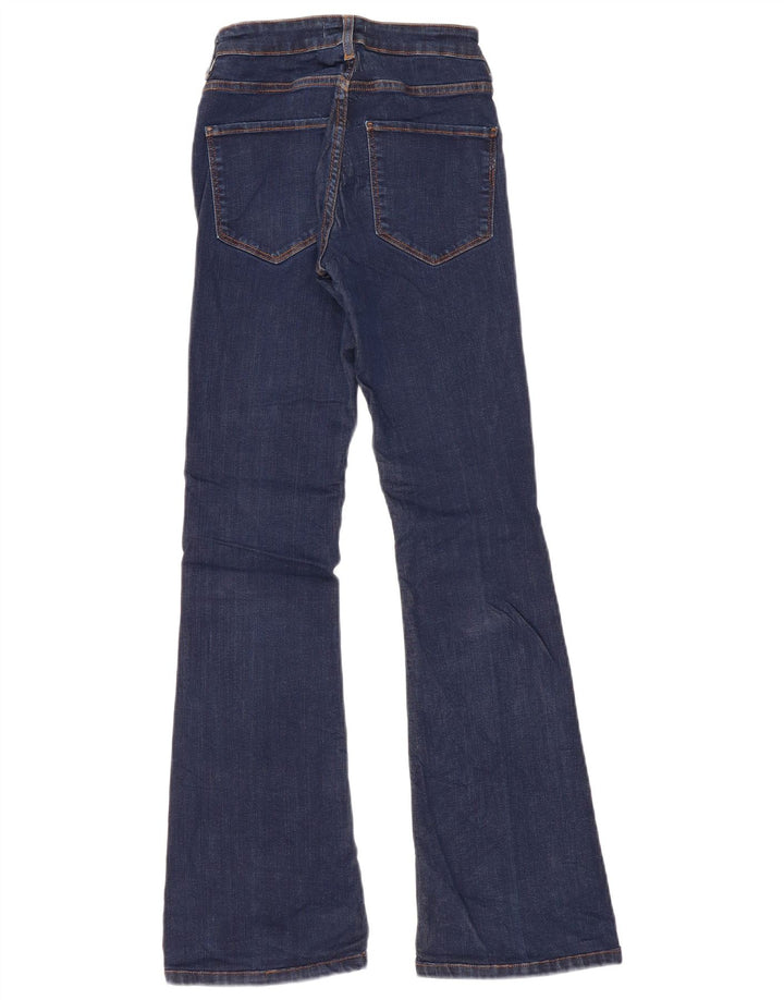 Jeans svasati da donna ZARA EU 34 2XS W24 L31 Blu