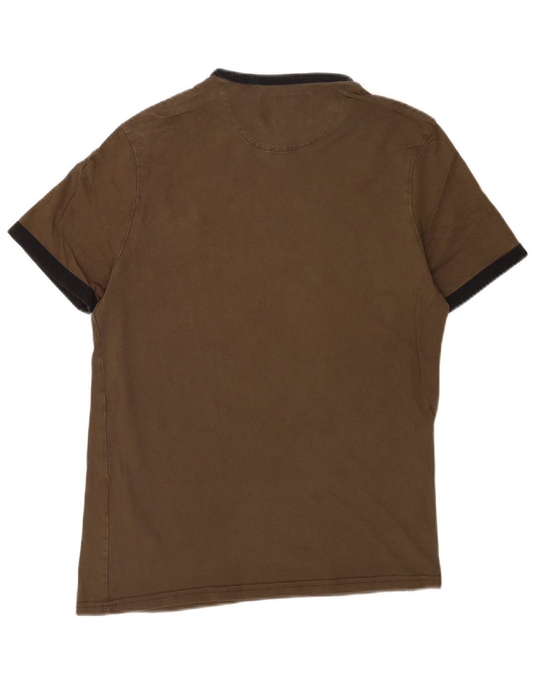 T-shirt da uomo Lyle & Scott Top in cotone kaki medio