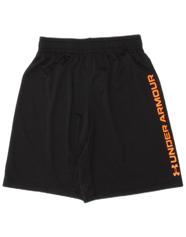 Under Armour Boys Graphic Sport Shorts 6-7 Years  Black Polyester
