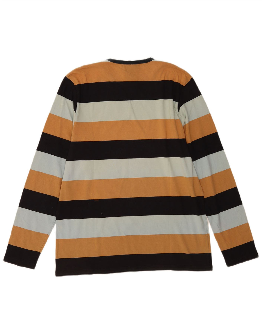 Top Carhartt da uomo a maniche lunghe in cotone a righe piccole multicolore