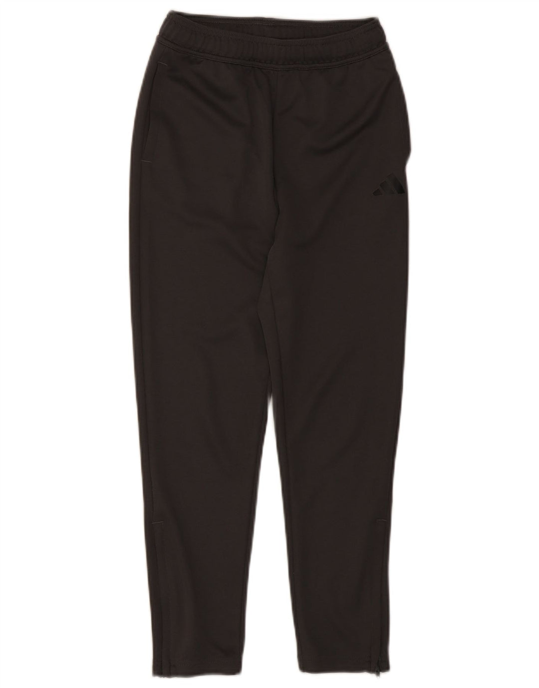 Pantaloni della tuta Adidas Aeroready da ragazzo 11-12 anni in poliestere grigio