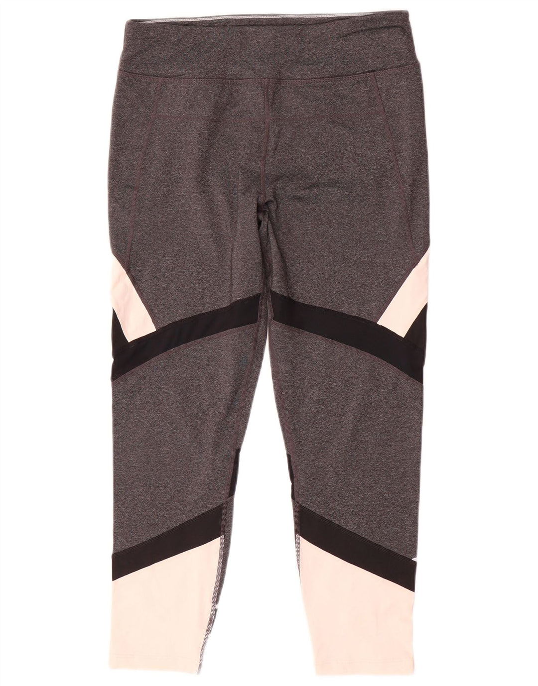 Leggings da donna Calvin Klein UK 16 Large Grigio Colorblock
