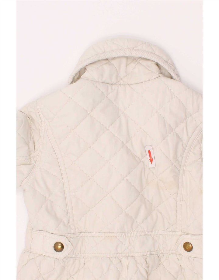 Giacca trapuntata Ralph Lauren per neonata 18-24 mesi in poliestere bianco