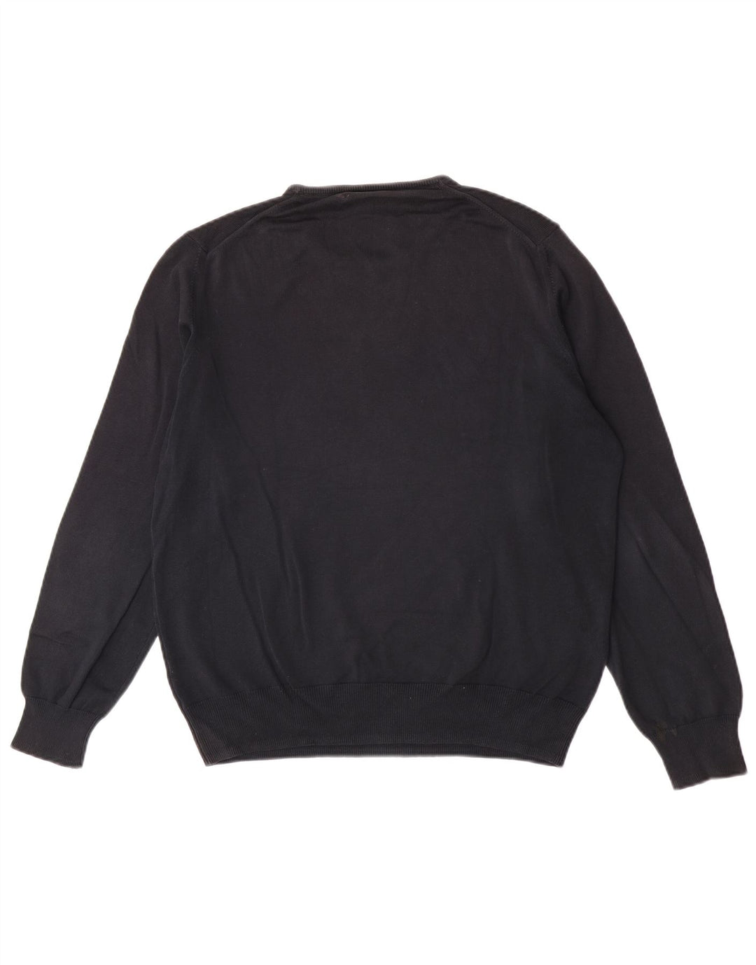Maglione maglione girocollo da uomo Zara grande nero