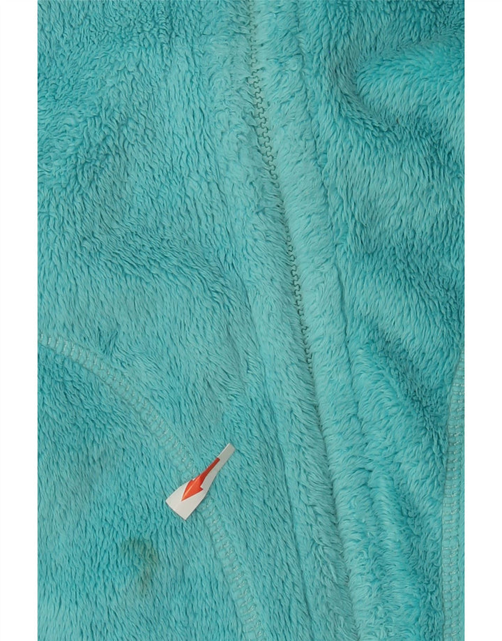 Giacca in pile da donna Jack Wolfskin UK 14 poliestere blu medio