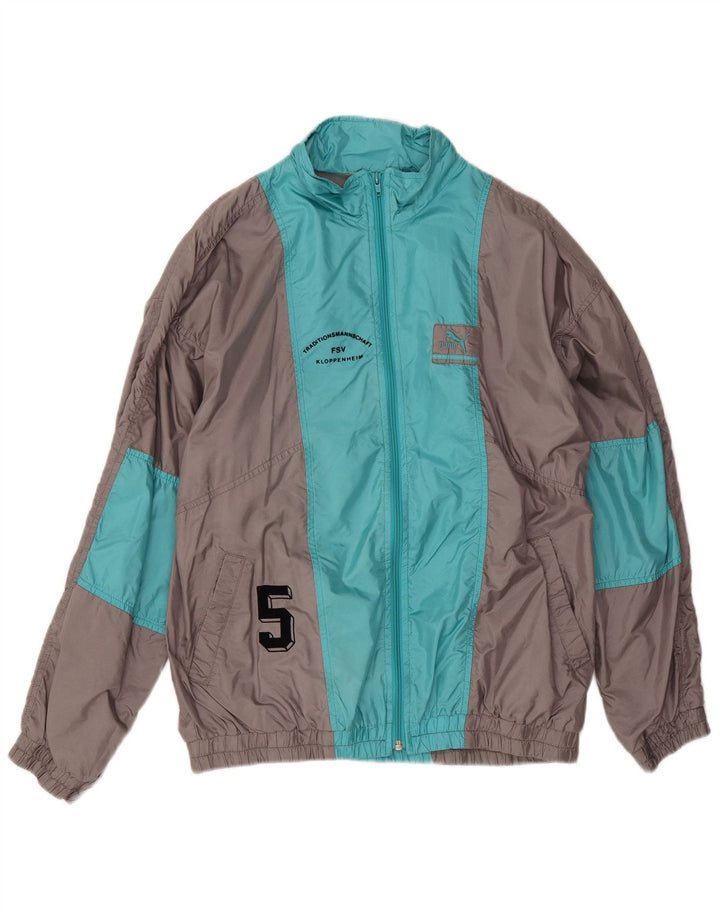 Giacca sportiva da uomo con grafica Puma IT 50 Medium Grey Colourblock