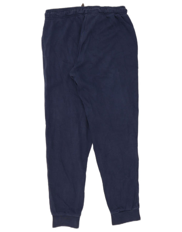 Pantaloni da tuta da uomo Adidas Joggers piccoli in poliestere blu navy
