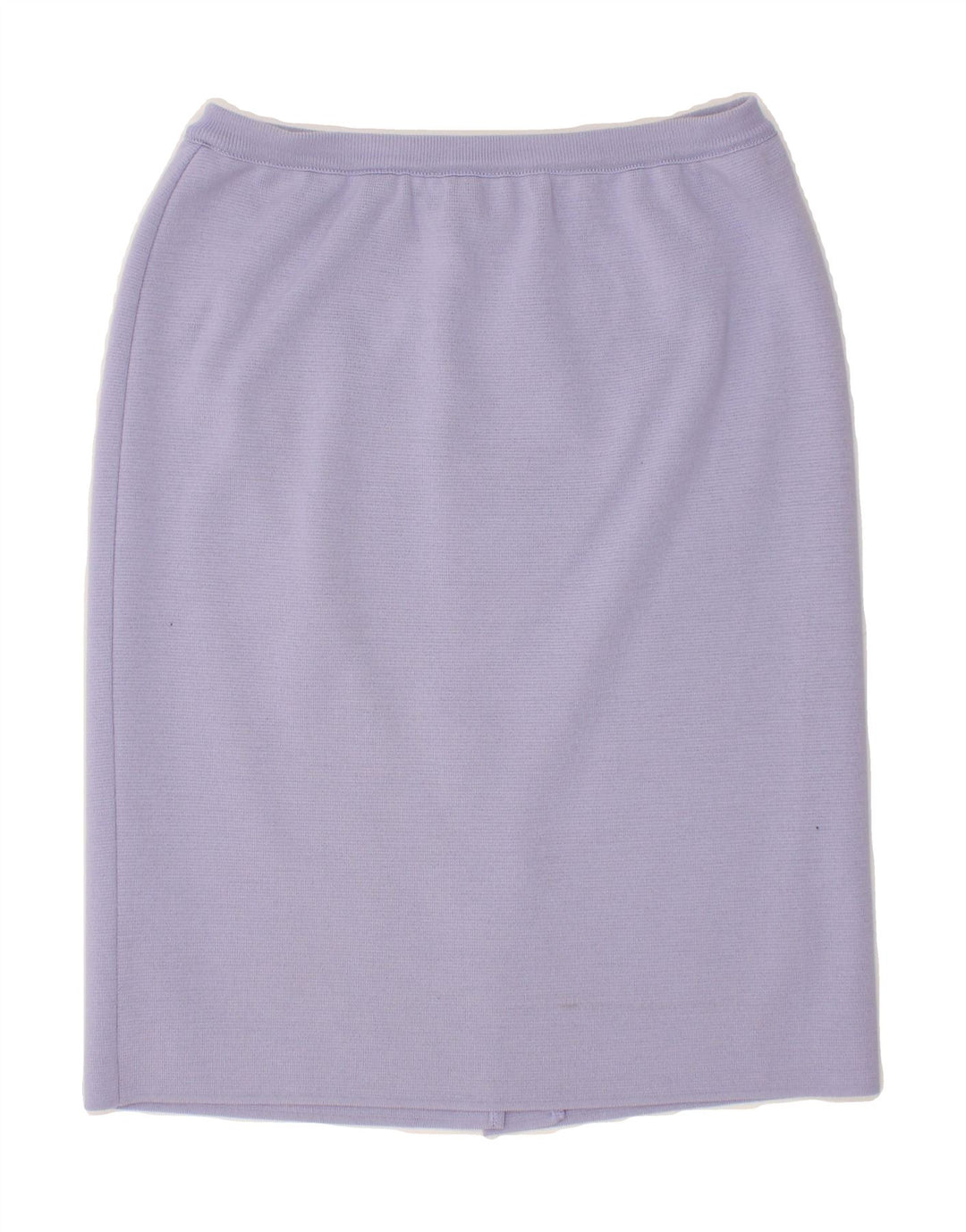 LUCIA Womens Straight Skirt IT 44 Medium W30  Blue Virgin Wool Vintage Lucia and Second-Hand Lucia from Messina Hembry 