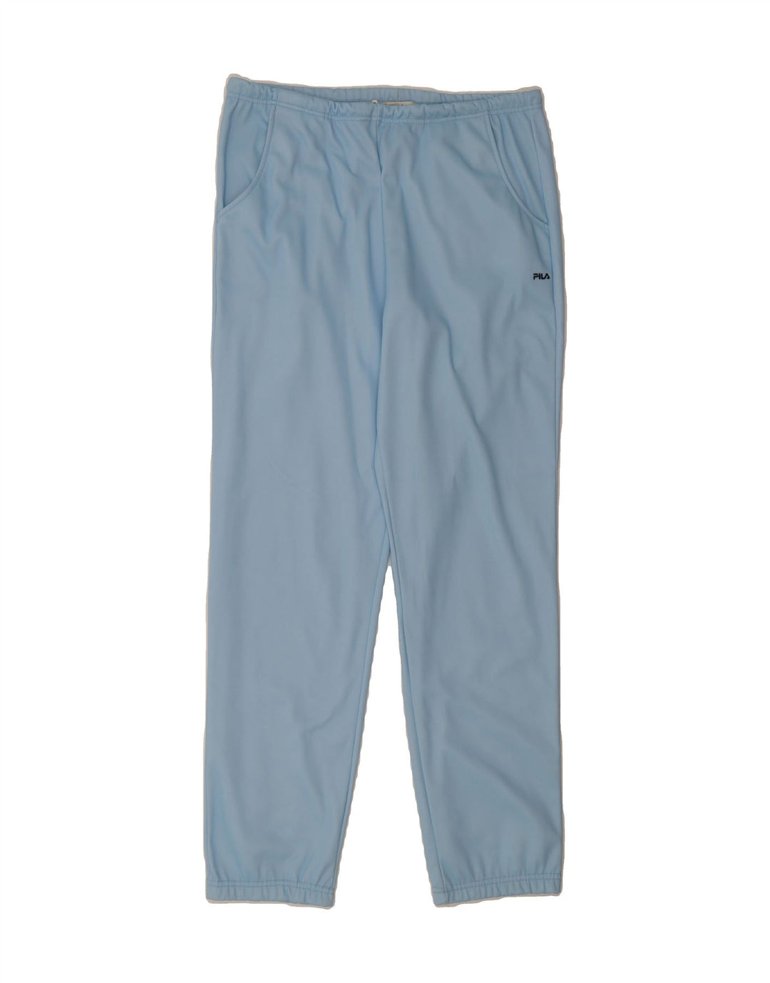 FILA Womens Tracksuit Trousers Joggers US 10 Large  Blue Polyester Vintage Fila and Second-Hand Fila from Messina Hembry 