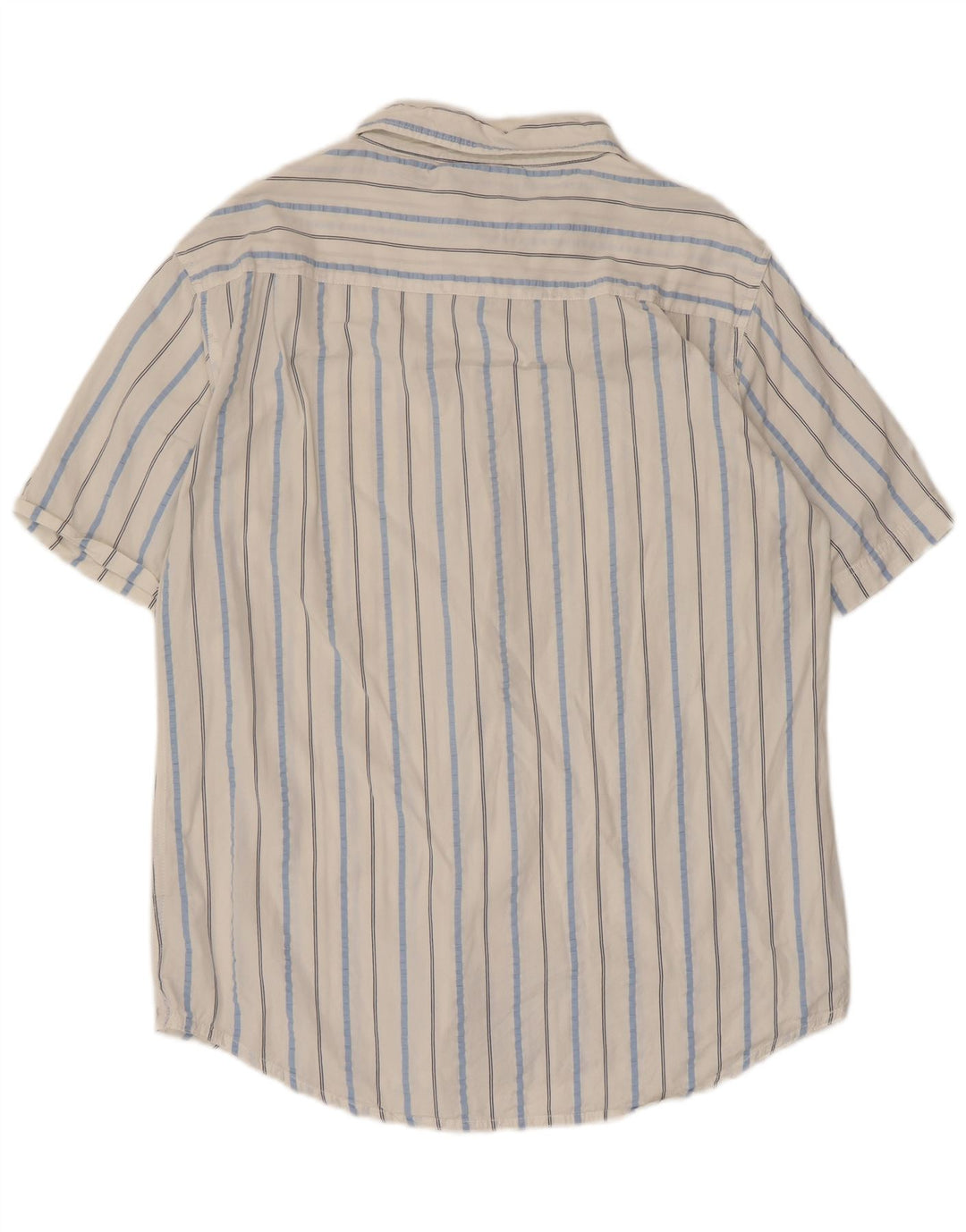 Camicia Fila da uomo a maniche corte, grande gessato bianco