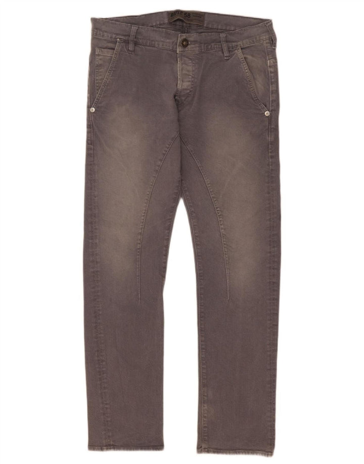 Jeans slim da uomo Rifle W32 L31 cotone grigio