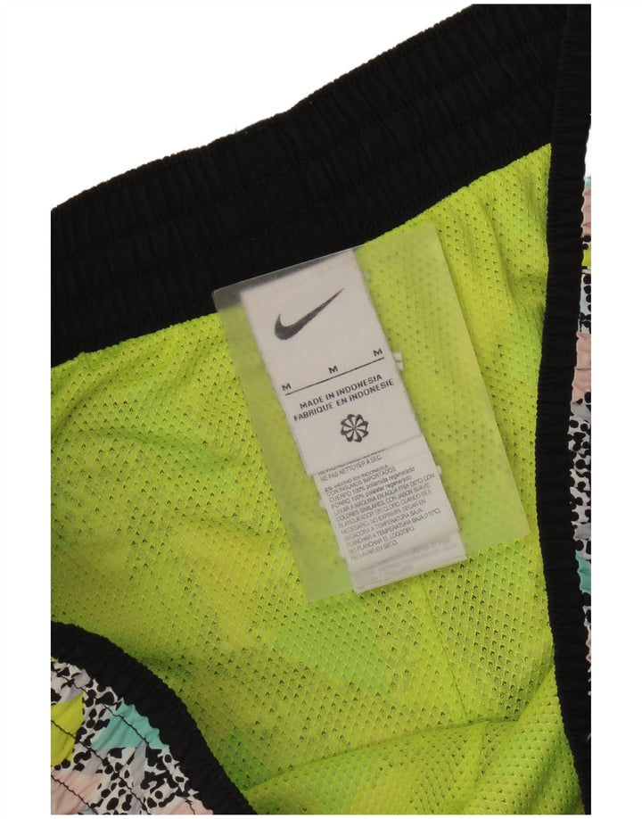 Pantaloncini sportivi Nike da uomo, poliestere geometrico multicolore medio