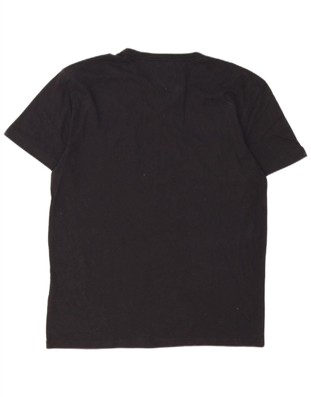 T-shirt da uomo Tommy Hilfiger Top in cotone nero medio