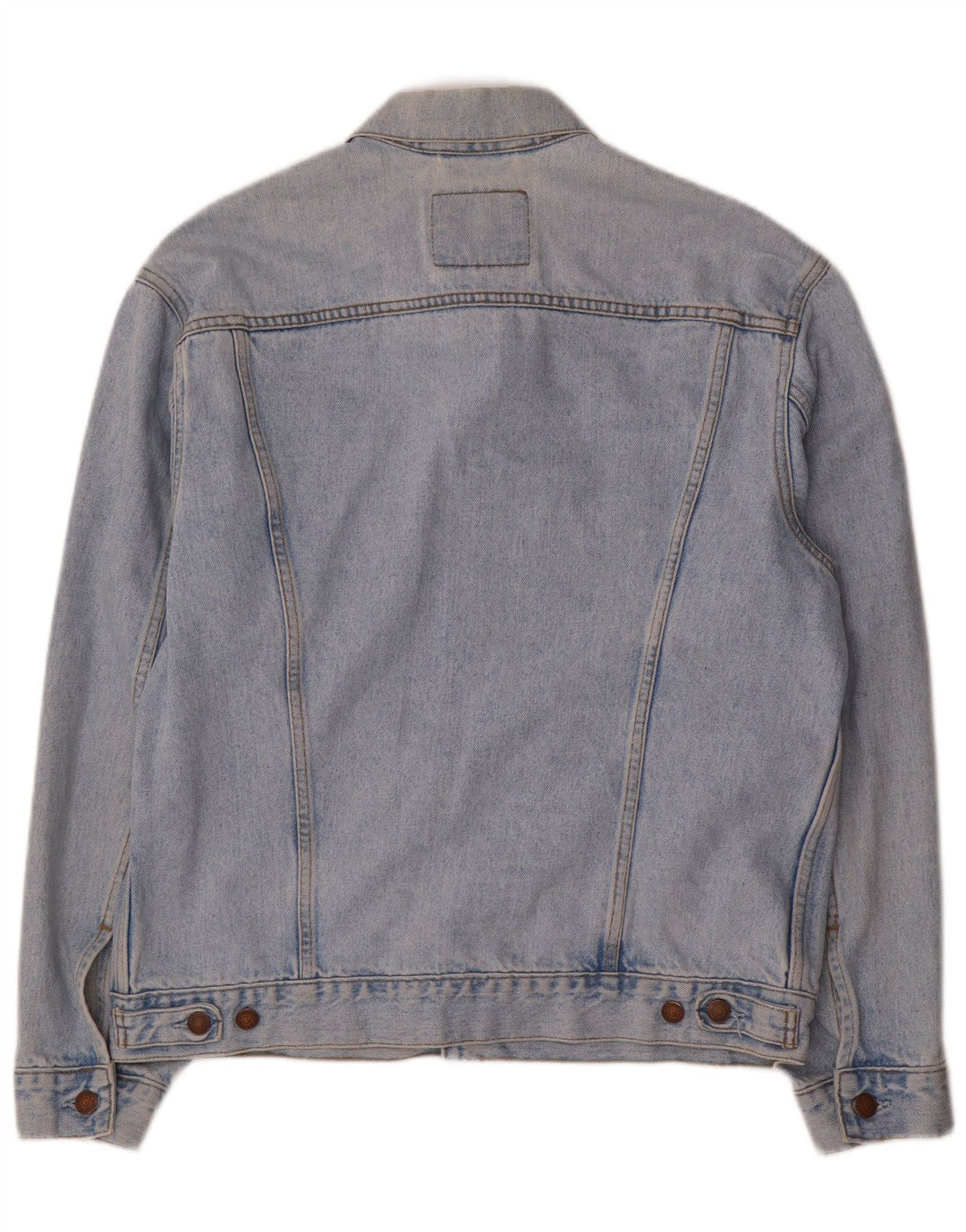 Giacca di jeans da uomo Levi's UK 40 grande cotone blu