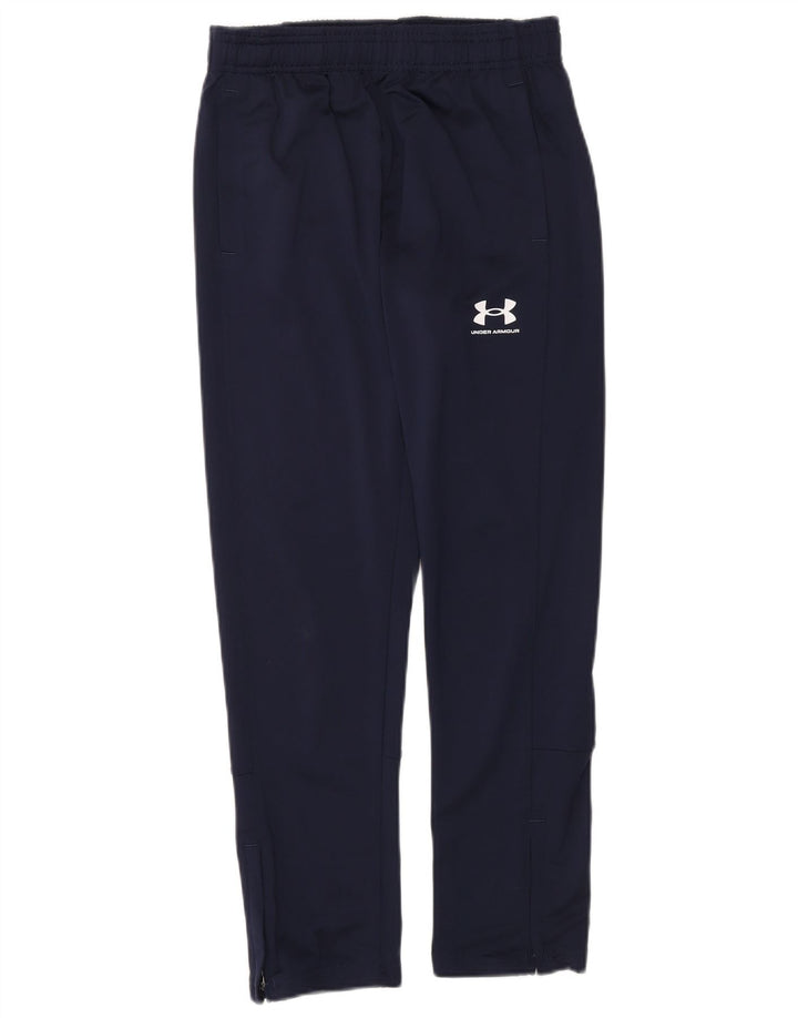 Pantaloni della tuta da bambino UNDER ARMOUR 9-10 anni medio blu navy