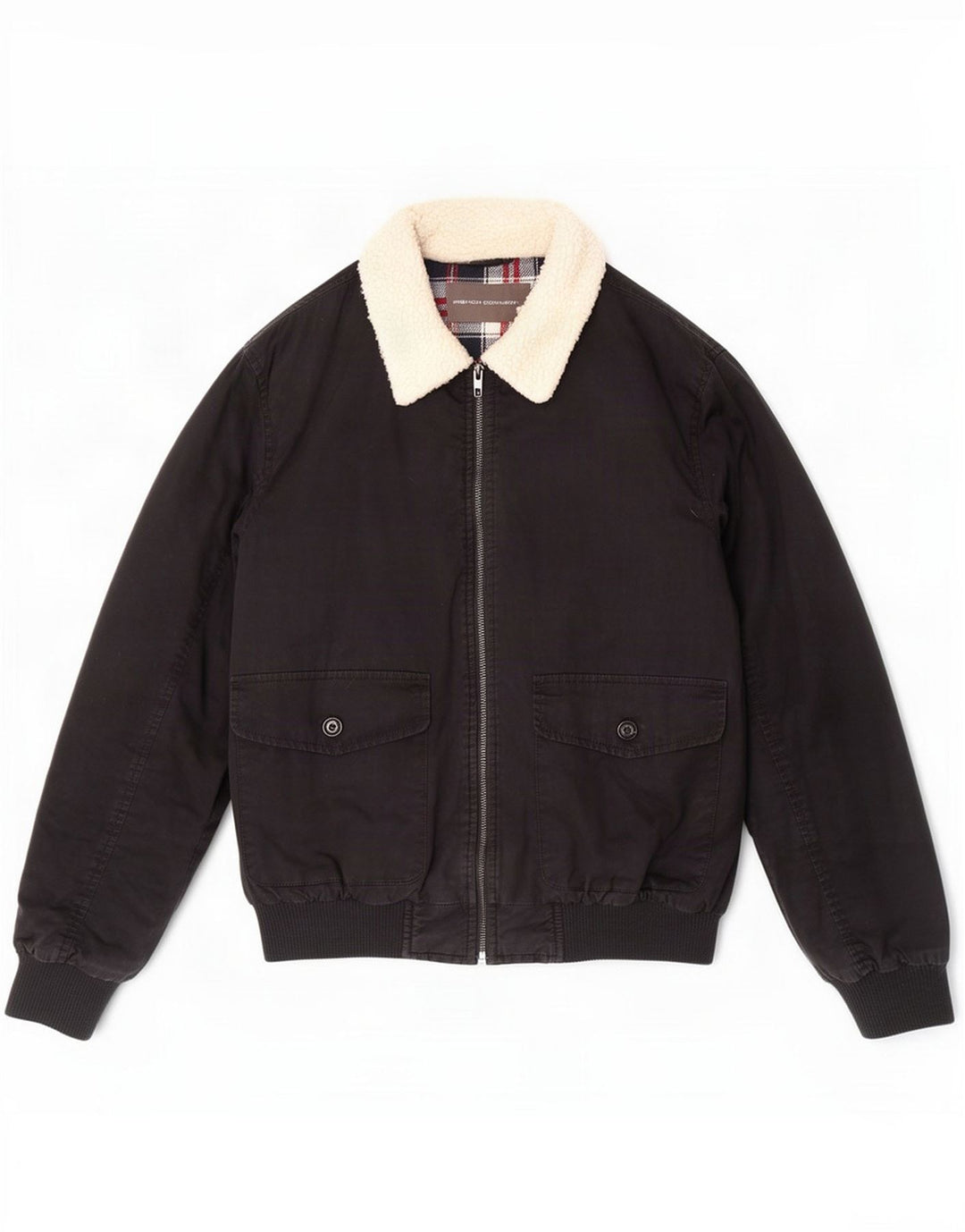 Giubbotto bomber da uomo French Connection UK 36 piccolo cotone nero