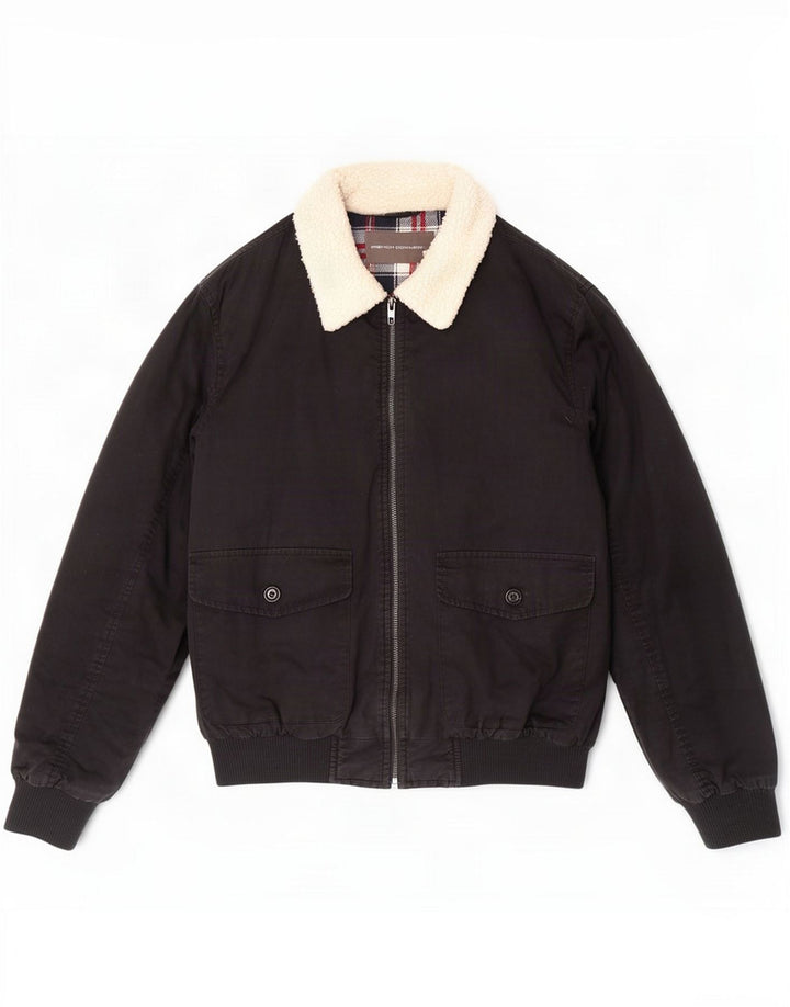 Giubbotto bomber da uomo French Connection UK 36 piccolo cotone nero