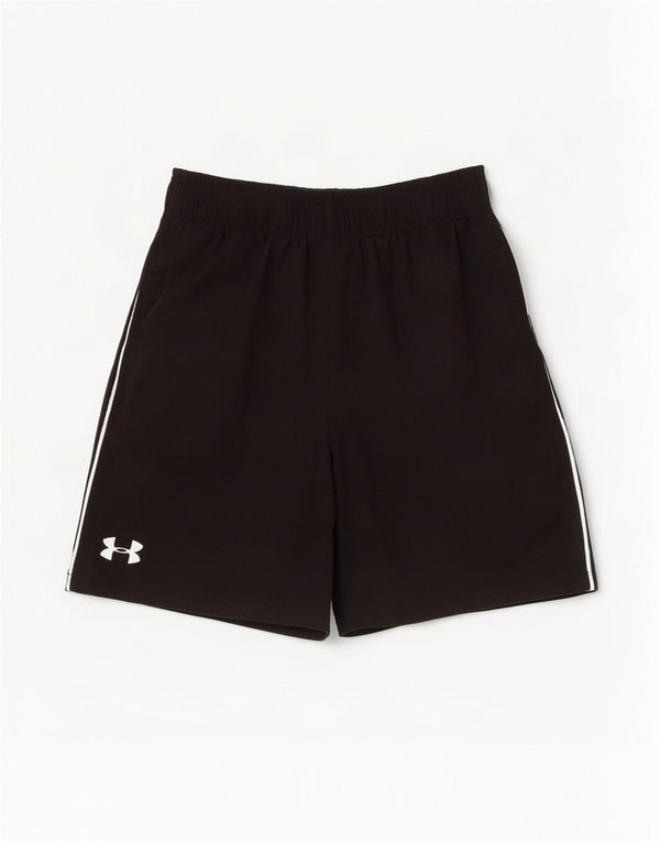 Pantaloncini sportivi grafici da uomo Under Armour medio nero