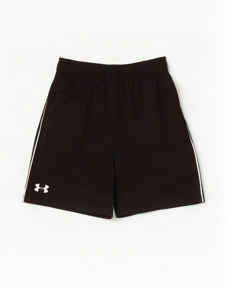 Pantaloncini sportivi grafici da uomo Under Armour medio nero