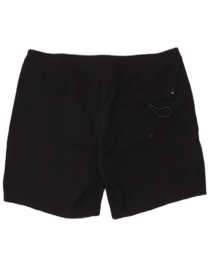 Pantaloncini da bagno da uomo Quiksilver grandi neri in poliestere