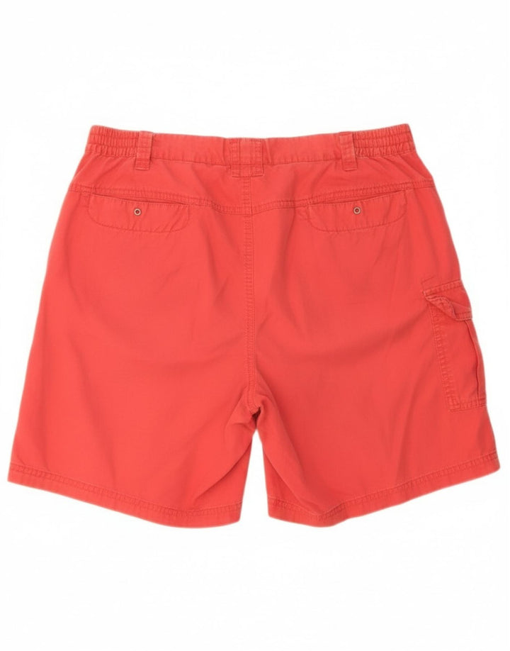 Pantaloncini cargo Columbia da donna grandi W36 in cotone rosso