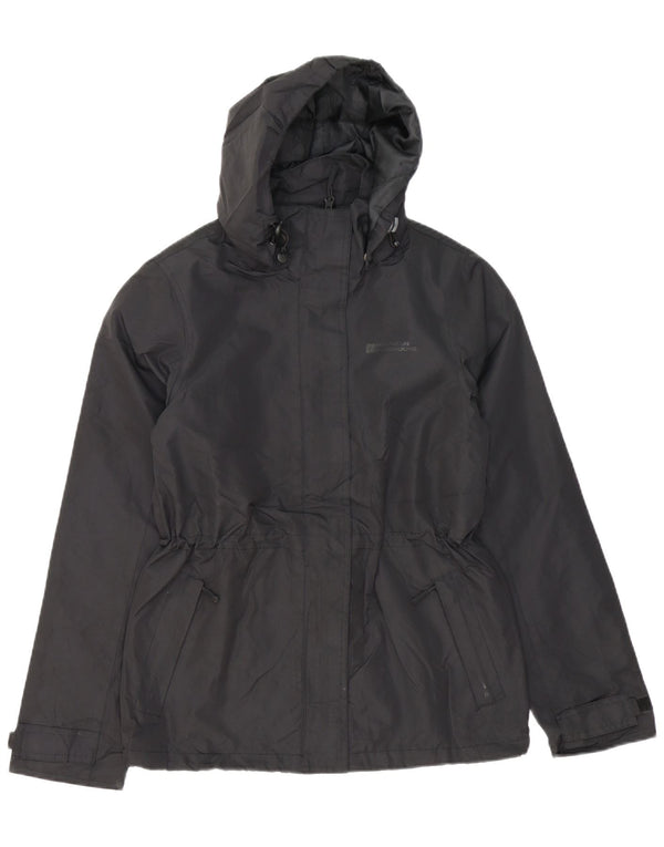 Giacca antipioggia con cappuccio da donna Mountain Warehouse UK 6 XS poliestere nero