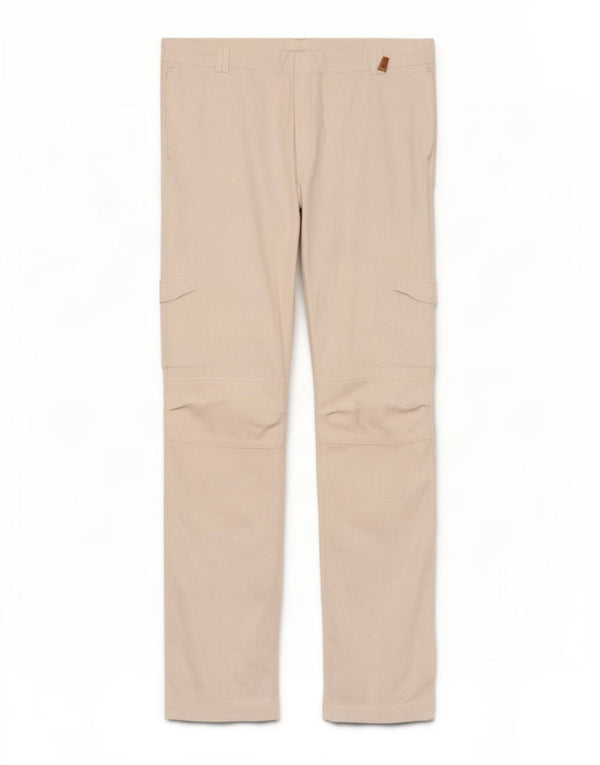 Pantaloni chino slim da uomo Zara EU 46 XL W36 L32 Lino bianco