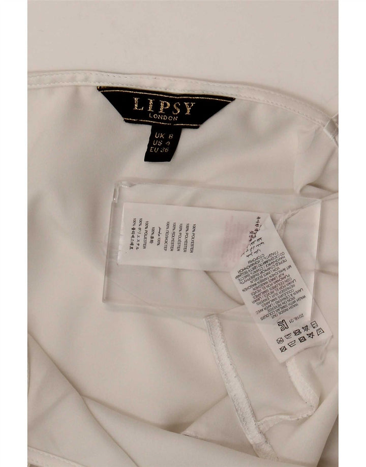 Canotta da donna Lipsy UK 8 piccola poliestere bianco