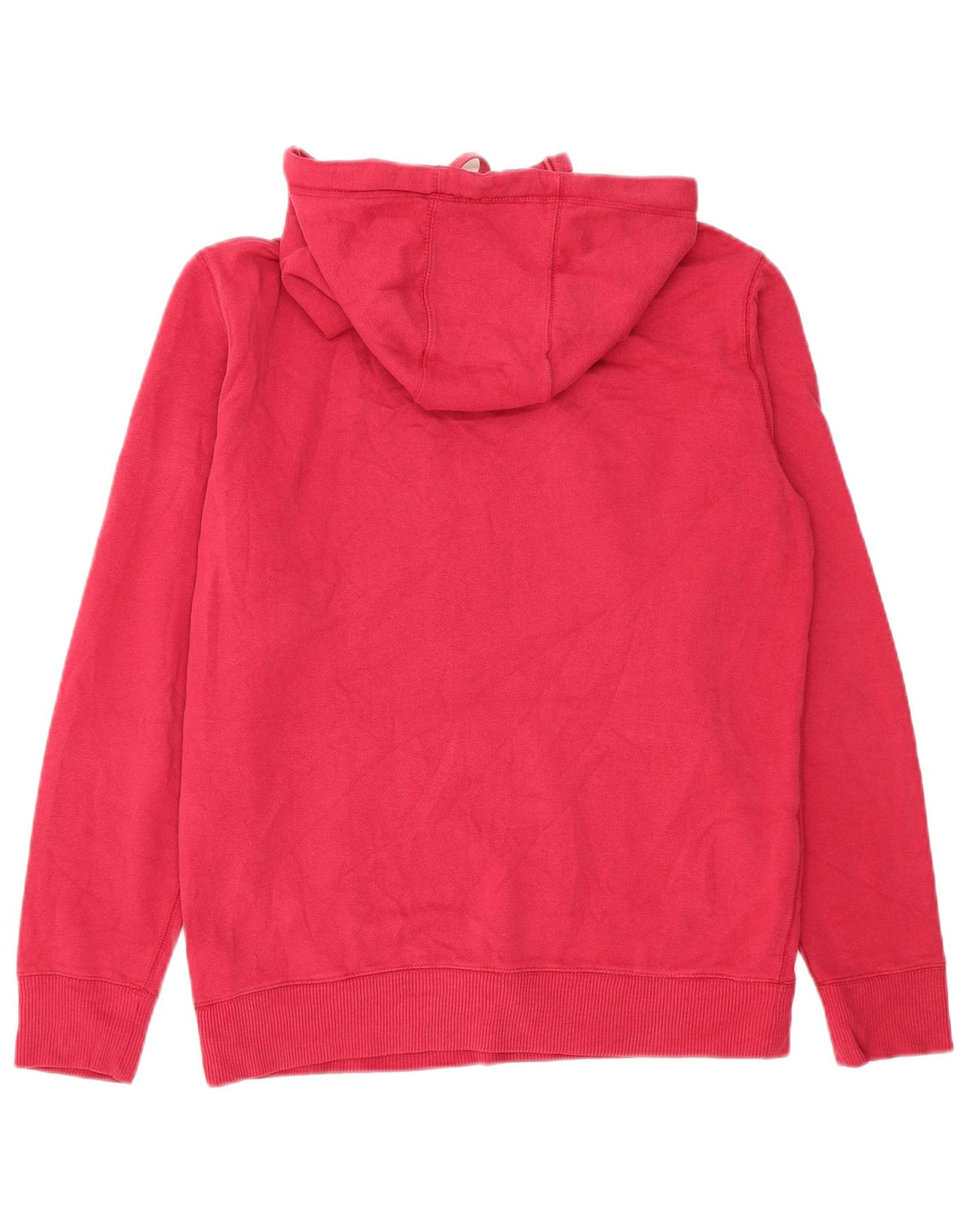 Crew Clothing Maglione con cappuccio da uomo in cotone rosa medio