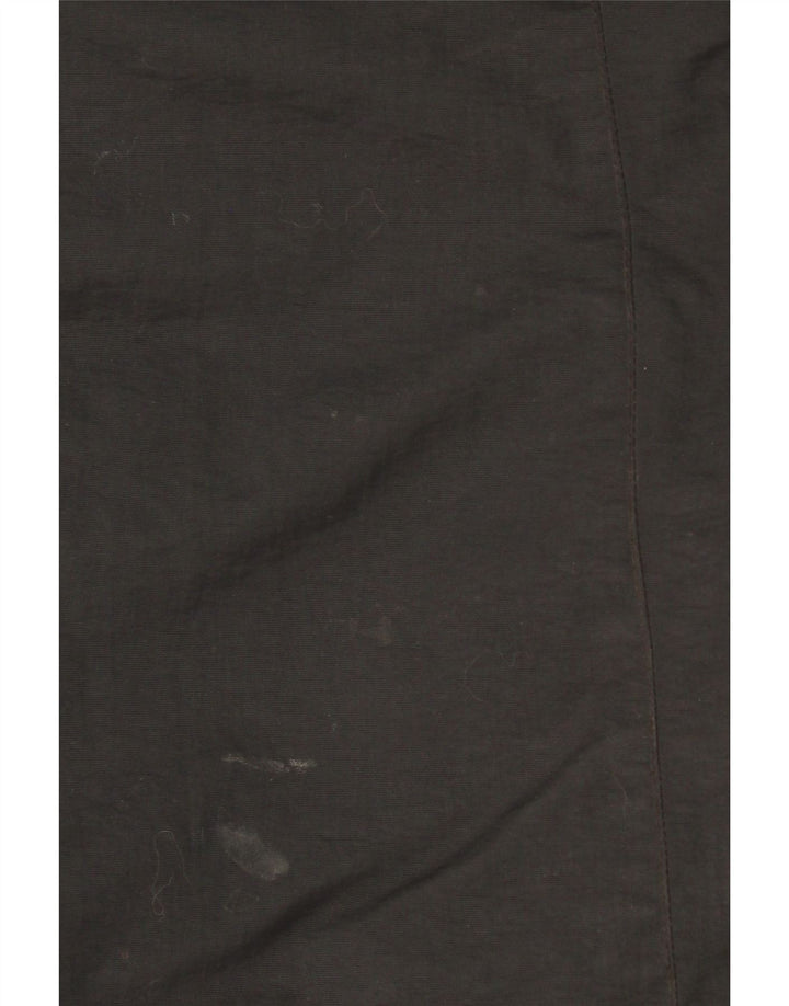 Giacca parka da donna con cappuccio Superdry UK 12 nylon nero medio