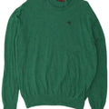 Maglione maglione girocollo da uomo Kappa XL verde lana d'agnello