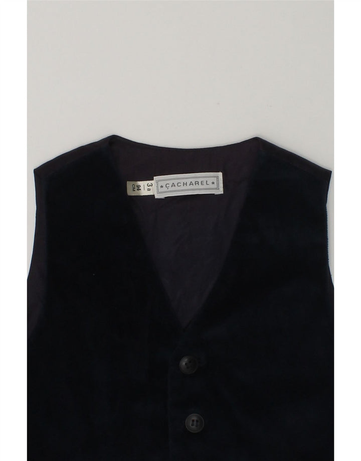 CACHAREL Boys 2 Piece Set 2-3 Years W20  Navy Blue Cotton | Vintage Cacharel | Thrift | Second-Hand Cacharel | Used Clothing | Messina Hembry 