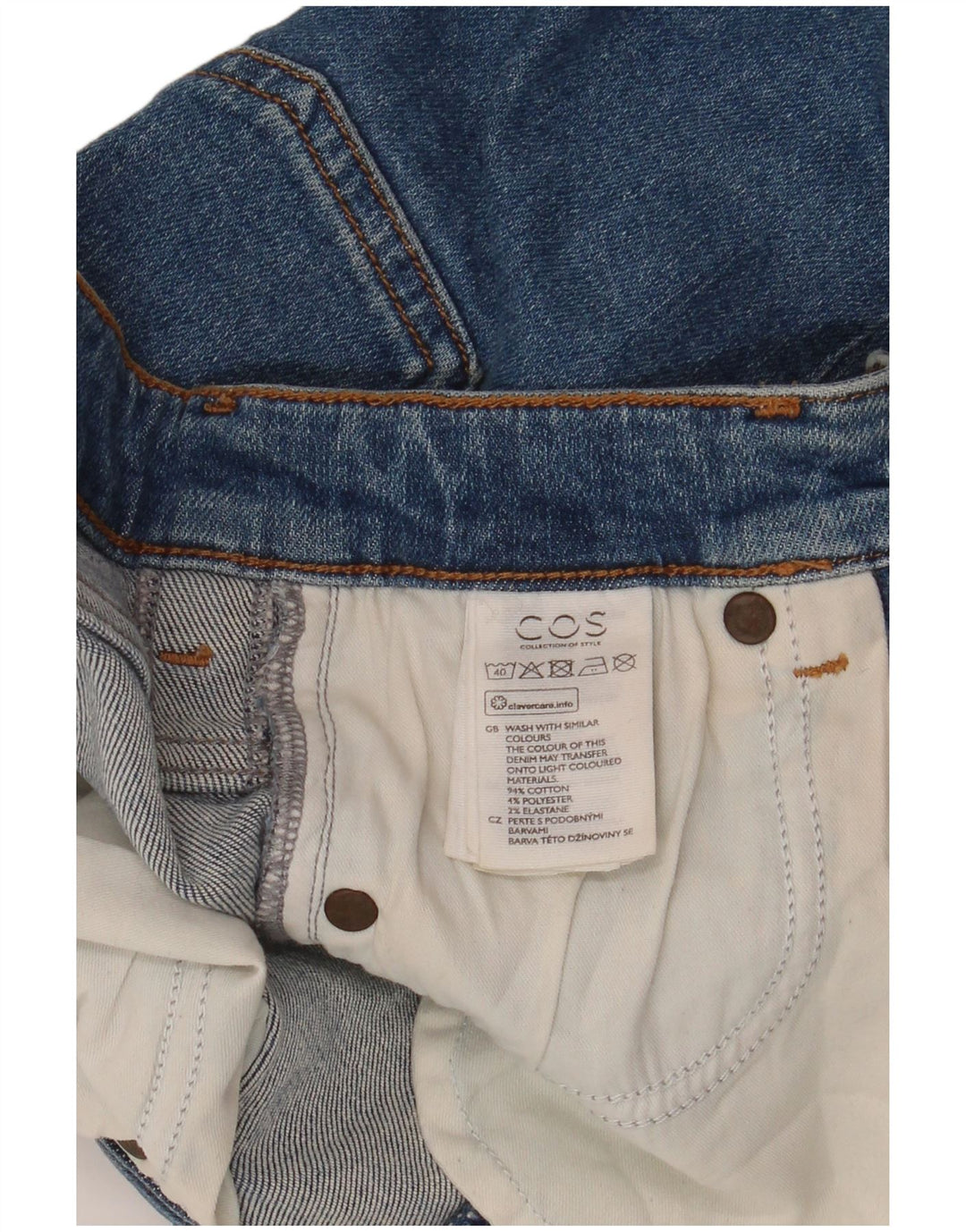 Jeans skinny da donna Cos W24 L30 cotone blu