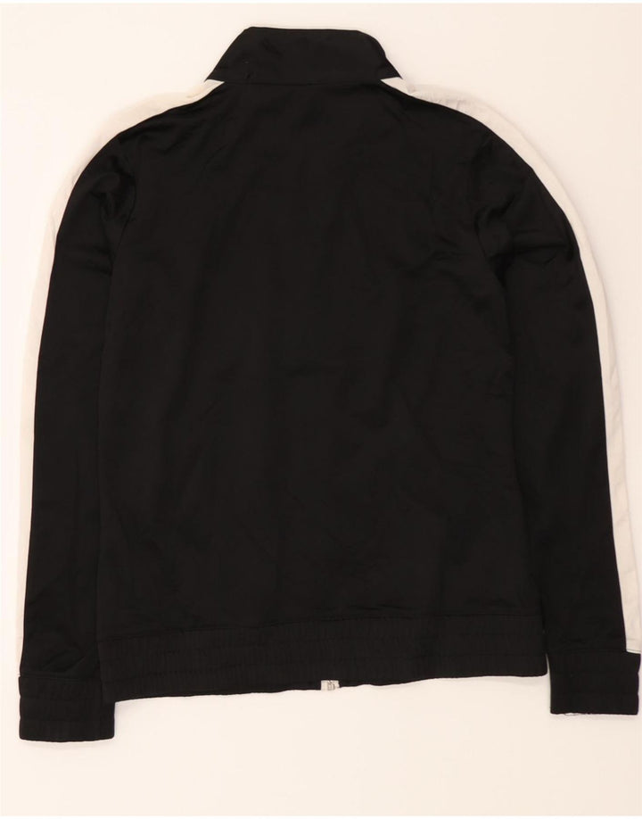 CHAMPION Womens Tracksuit Top Jacket UK 10 Small Black Colourblock Vintage Champion and Second-Hand Champion from Messina Hembry 
