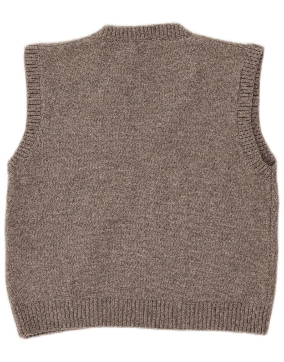 Canotta corta da donna Zara UK 14 grande poliestere grigio