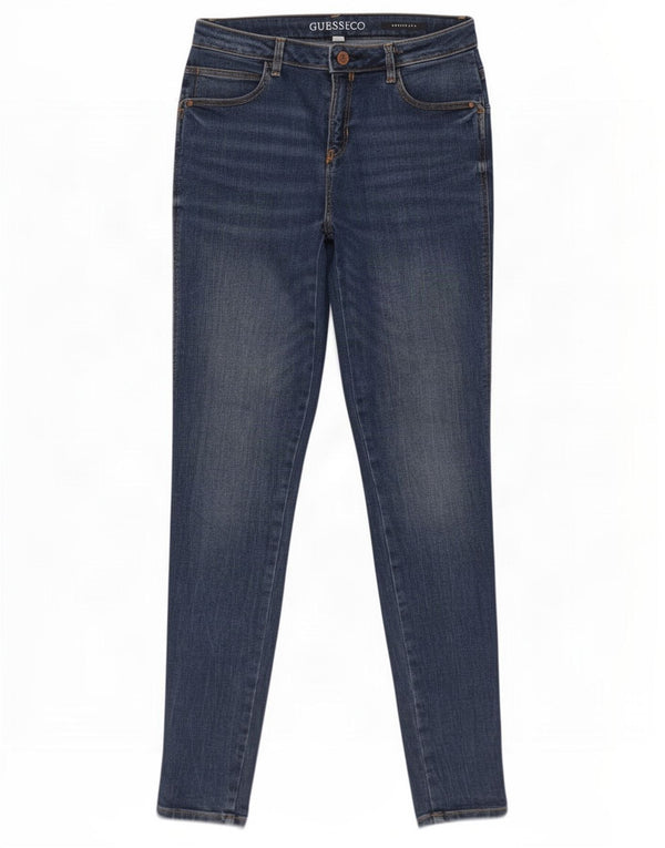 Guess Jeans Skinny Bambina 15-16 Anni W28 L31 Blu Navy Cotone