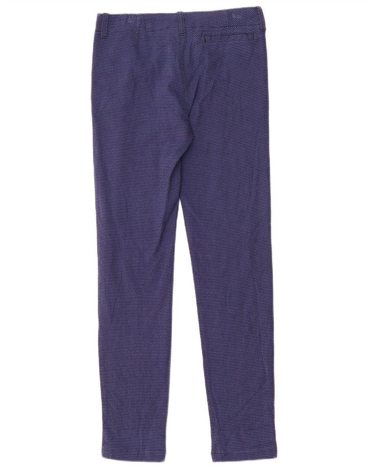Pantaloni chino skinny da donna Armani EU 38 medi W28 L29 pied de poule blu