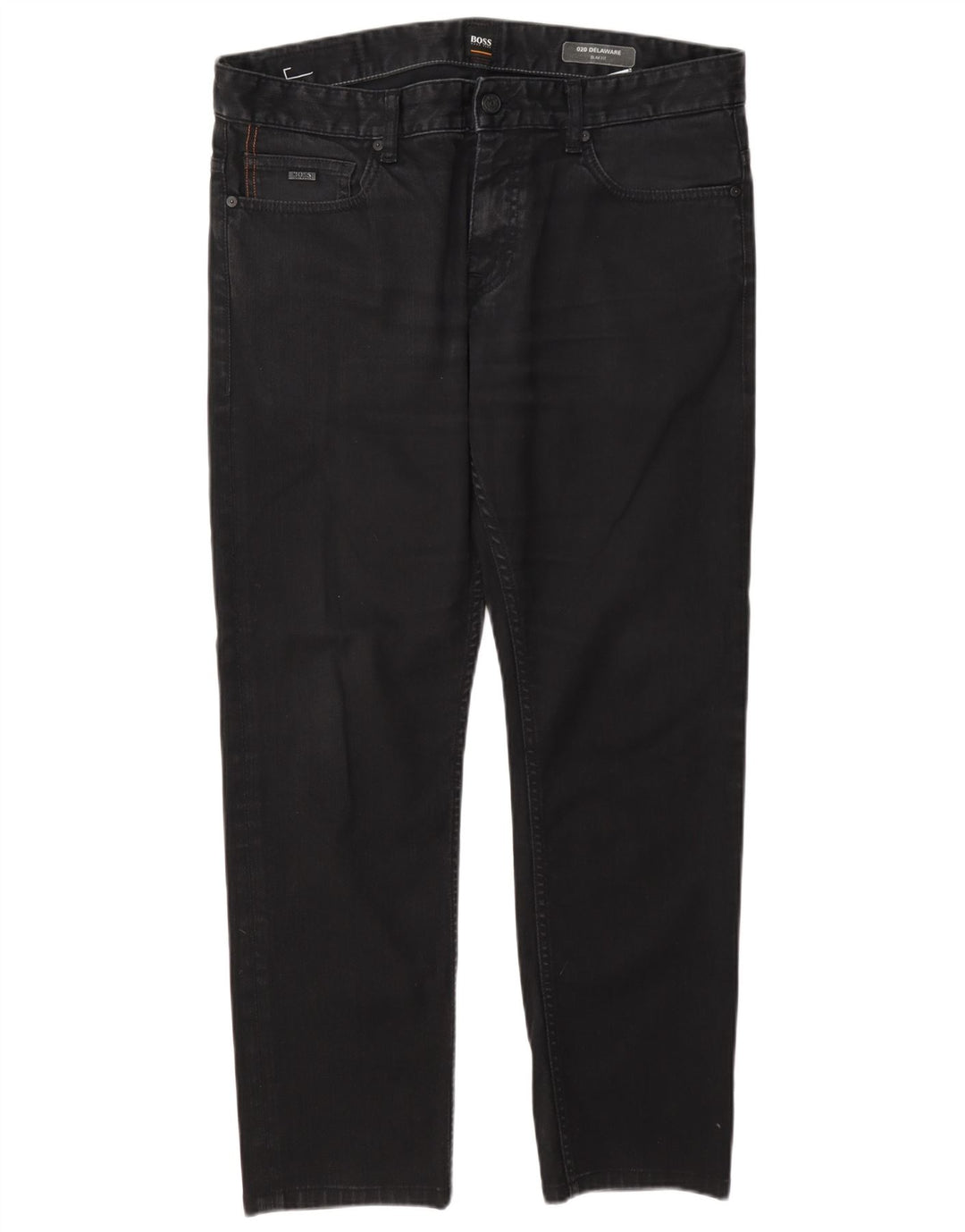 Jeans slim da uomo Delaware Hugo Boss W34 L29 cotone grigio