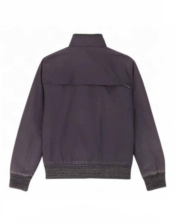 Giubbotto bomber Sherpa da donna Superdry UK 18 XL cotone blu navy