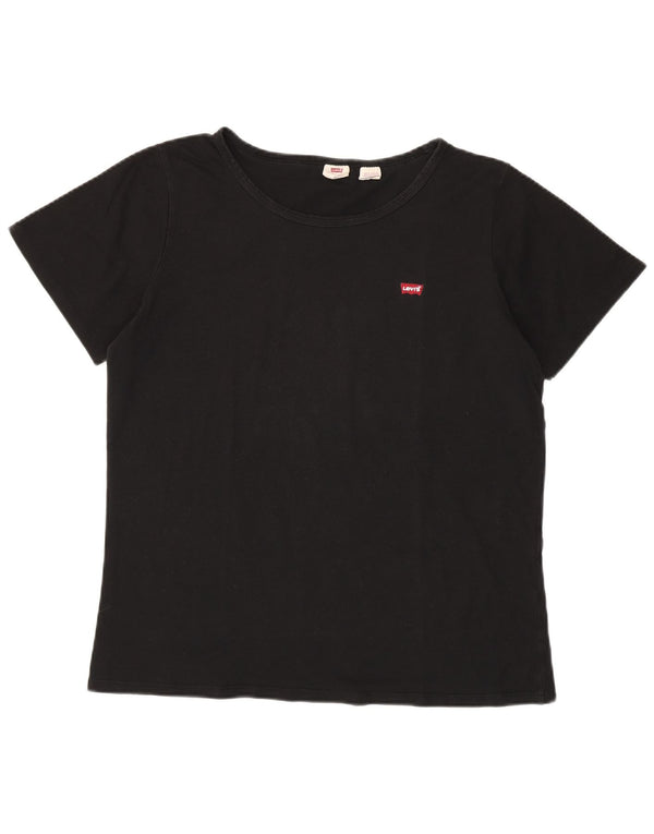 Maglietta da donna LEVI'S UK 20 2XL Nera