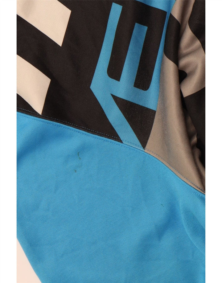 Giacca da tuta da donna QUIKSILVER UK 16 Large Blu Colourblock