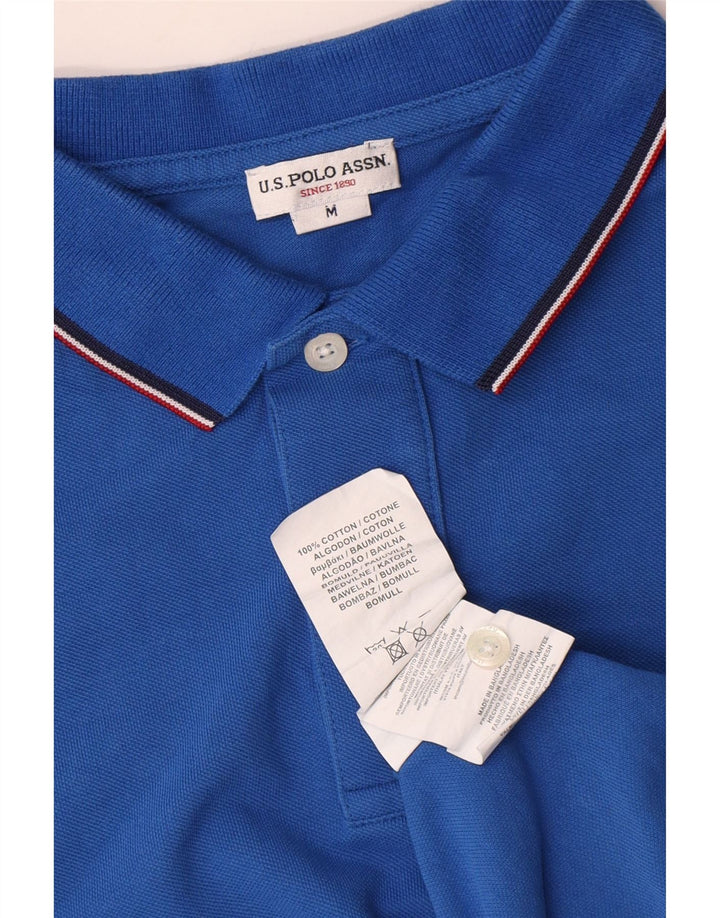 Polo Assn. Polo da uomo in cotone blu medio