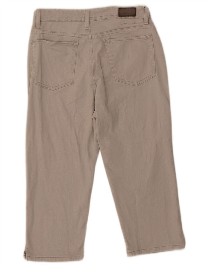Jeans Lee Petite Capri da donna US 4 piccoli W27 L18 Beige