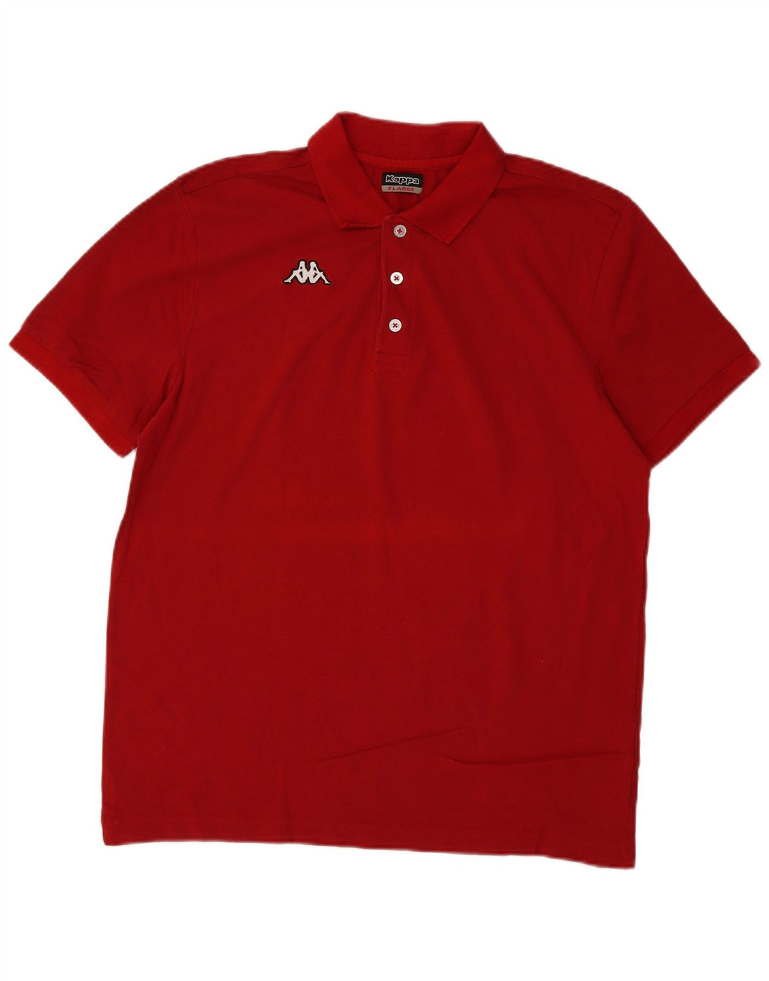 Polo Kappa Uomo XL Rosso Cotone