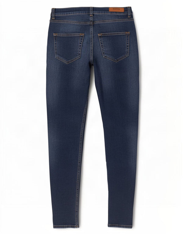 Jeans skinny da donna Superdry W29 L27 cotone blu