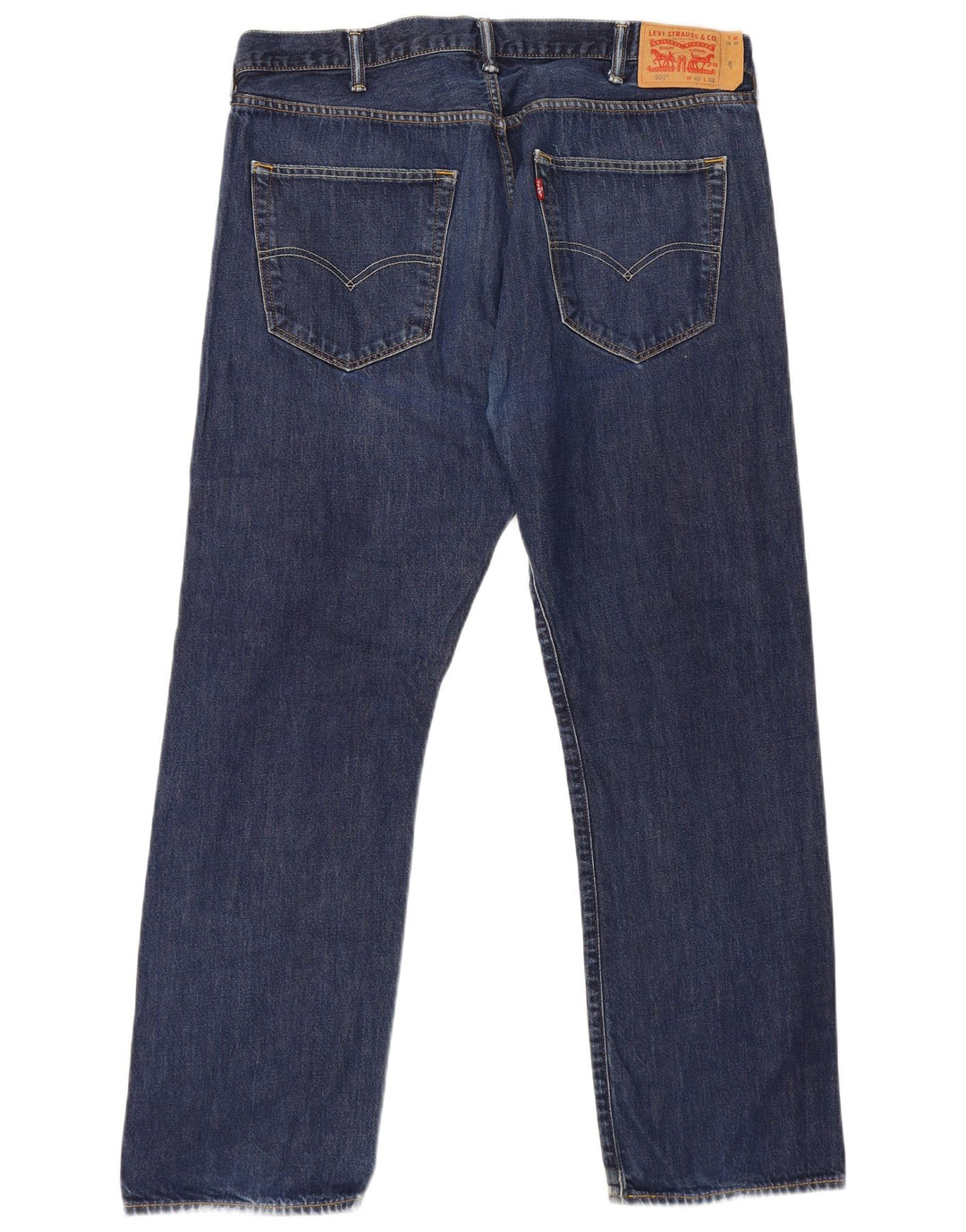 Levi's Uomo 501 Jeans dritti W40 L32 Blu Navy