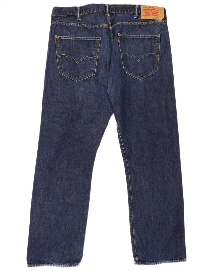 Levi's Uomo 501 Jeans dritti W40 L32 Blu Navy