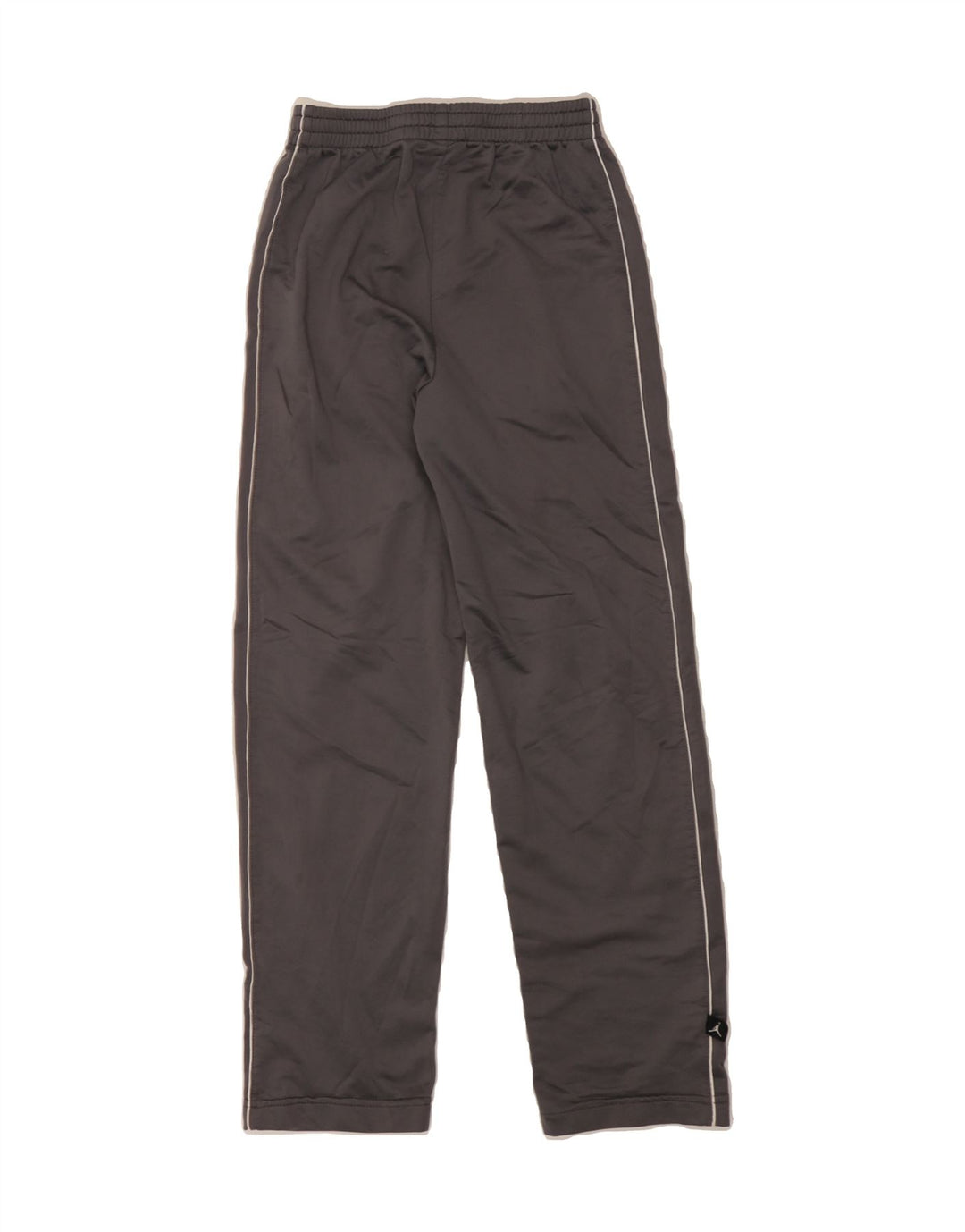 JORDAN Boys Tracksuit Trousers 10-11 Years Medium Grey Polyester Vintage Jordan and Second-Hand Jordan from Messina Hembry 